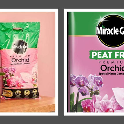 Miracle Gro Peat Free Premium Orchid Potting Compost With Vital Minerals 6L Bag