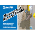 Mapei Mapegrout Easy Repair Bags 25kg Normal Grip Tissotropic Render Repair Mortar for Degraded Concrete Repair