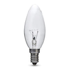 20x 28W = 40W Candle SES E14 Small Screw Cap Long Life Clear Halogen Light Bulb