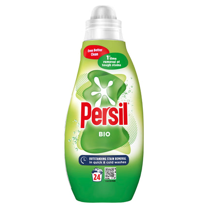 Persil Bio Laundry Washing Liquid Detergent 24 Wash, 648ml