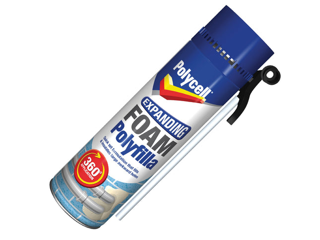 Polycell EFFGG500 500ml Expanding Foam Filler Gap Gun