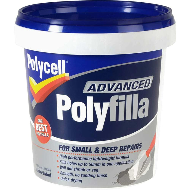 Polycell PLCAPF600 Polyfilla Advance All In One Tub 600ml