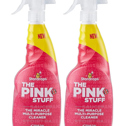 Pink stuff The Miracle Multi-Purpose Cleaner 750ml Spray WHIGT, 26 Fl Oz