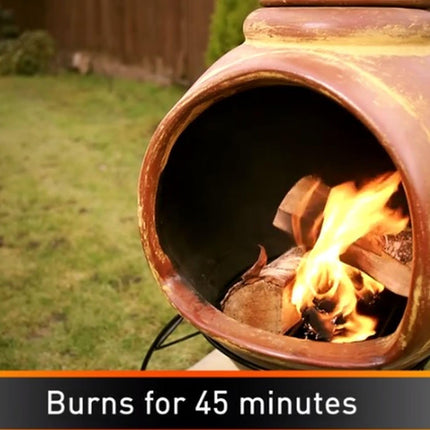 Centurian 9 Zip Quickstart Firelighter Blocks Instant Light Chimenea Firepit Firelighter 150g