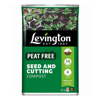 Seed and Cutting Compost Peat Free Levington 20L