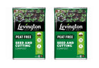 Seed and Cutting Compost Peat Free Levington 20L Pack of 2