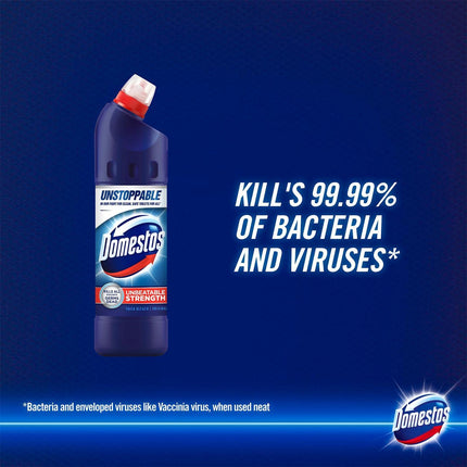 Domestos Bleach Original 750ml (Pack of 9 x 750ml)