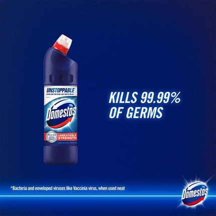 Domestos Bleach Original 750ml (Pack of 9 x 750ml)