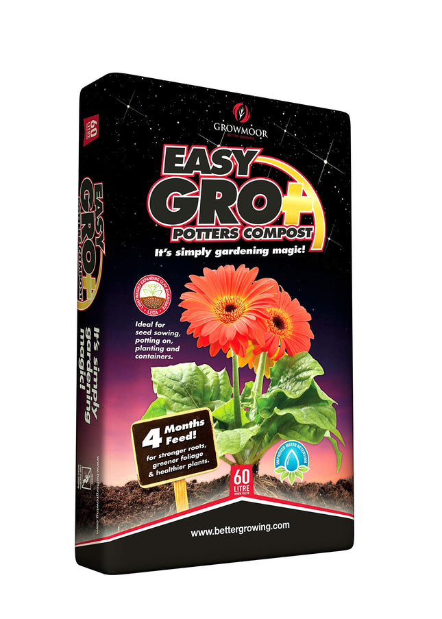 GROWMOOR Easy Grow Potters Compost 60Lt