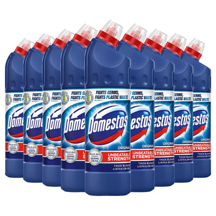 Domestos Bleach Original 750ml (Pack of 9 x 750ml)