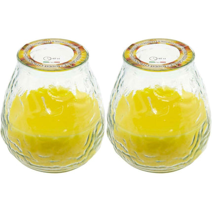 2 x Prices Candles Glo-Lite Citronella