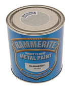 Hammerite HAM6720303 1L Metal Paint - Hammered Silver