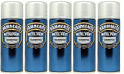 5x Hammered White Metal Spray Paint 400ml Aerosol