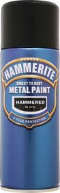 Hammerite Hammered Black 400ml AEROSOL