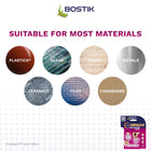 Bostik Miracle Mounting Tape Clear 19mm x 1.5m Roll - Double-Sided Mounting Tape - Ultra Strong - Washable & Reusable - 1kg per 20cm