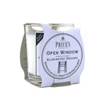 2 X Patent Candles Open Window Jar