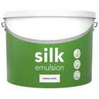 Brilliant White Silk Emulsion Paint 10L