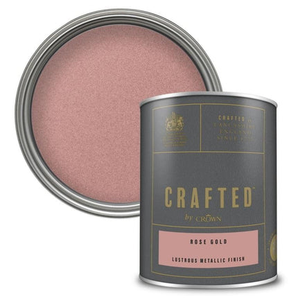 CROWN Crafted Lustrous Metallic Rose Gold 1.25L