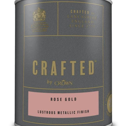 CROWN Crafted Lustrous Metallic Rose Gold 1.25L