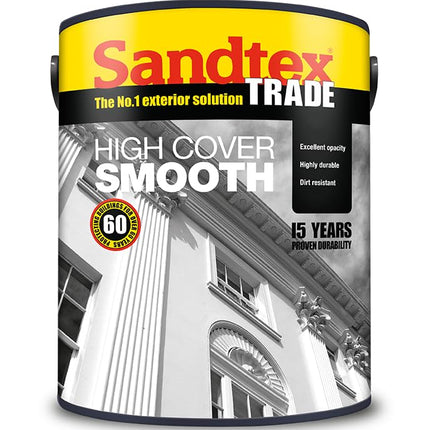 Trade Sandtex High Cover Smooth Paint Opal Mid 5L