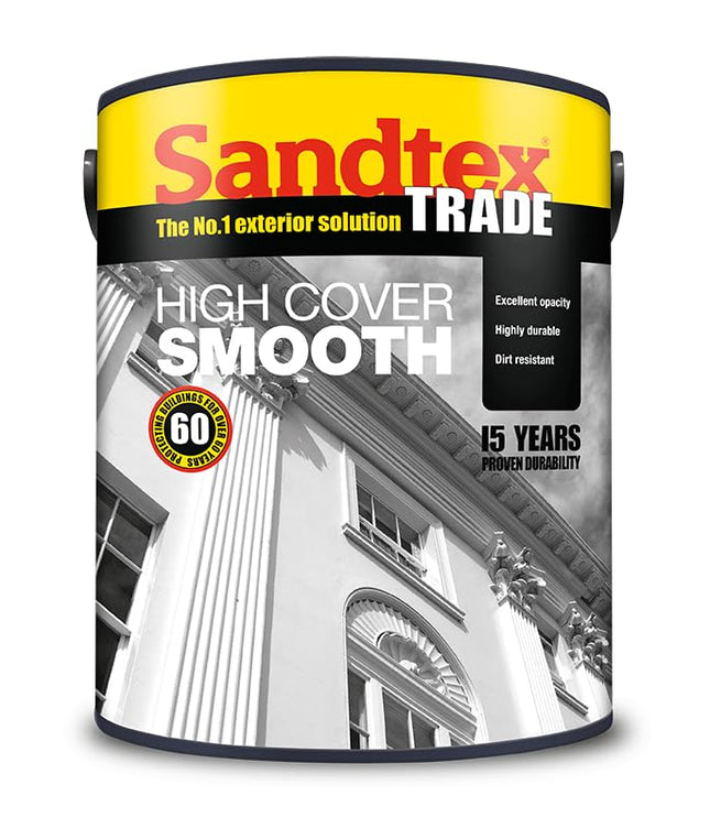 Trade Sandtex High Cover Smooth Paint Opal Mid 5L