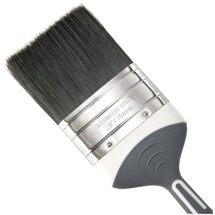 Harris Seriously Good Metalwork Flat Paint Brush, 3", Grey, 102071002