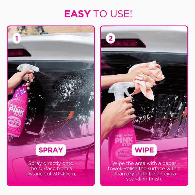 Stardrops The Pink Stuff The Miracle Window & Glass Cleaner with Rose Vinegar