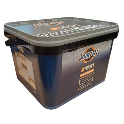 Elite Outdoor tile grout Joint-It for porcelain & smooth natural stone 12.KG Colour- Dove Grey