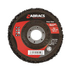 Abracs ABPOLY115 Poly Disc For Rust And Paint Removal Black 115mm, 0 V, Multicoloured