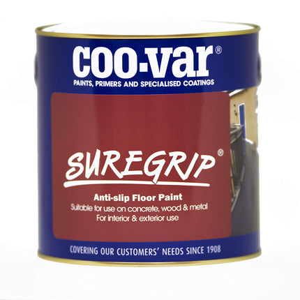 Sure Grip Anti Slip Floor Paint - Red - 1 Litre