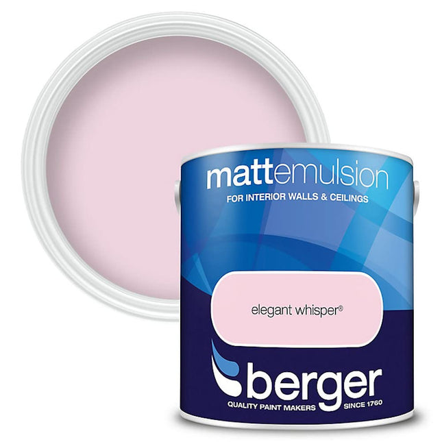 Berger Matt Emulsion 2.5L Eleg Whisper