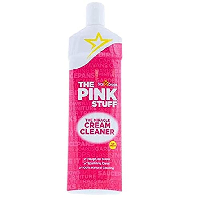 The Pink Stuff Stardrops Miracle Cream Cleaner ! . 16.91 Fl Oz ( Pack of 6 ))