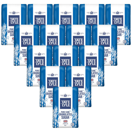 Tate & Lyle Fairtrade Granulated Sugar 1kg Bag Pack of 15