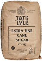 Tate and Lyle Fairtrade Extra Fine Granulated Sugar 25 kg