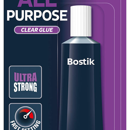 6 x 50ml All Purpose Adhesive Extra Strong by Bostik