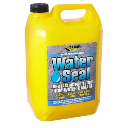 Everbuild 402 Water Seal – High Performance – Long Lasting Protection From Water Damage – Solvent-Free Formula – Water Repellant – 5 Litre
