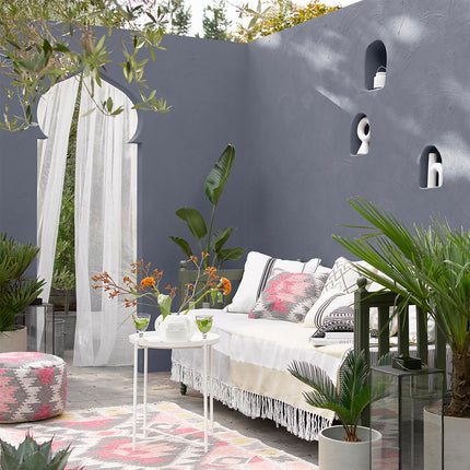 Sandtex Ultra Smooth Masonry Paint 5 Litre Stock Colours - Vermont Grey