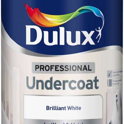 Dulux 1.25L Professional Undercoat Brilliant White