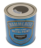 Hammerite HAM6720103 1L Metal Paint - Hammered Black