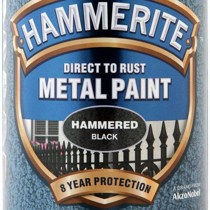 Hammerite Metal Paint Hammered 750ml Black