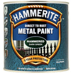 Hammerite Metal Paint Hammered 2.5L Dark Green (312285)