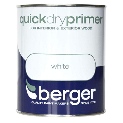 Berger 750ML Quick Dry Primer White