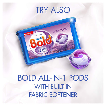 Bold 2-in-1 Washing Liquid Laundry Detergent, Lavender and Camomile, 57 Washes (1.995 L)