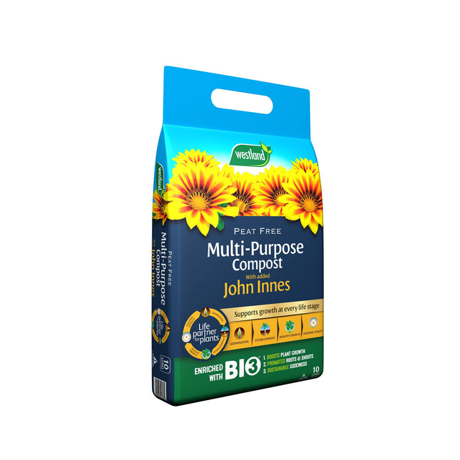 Westland Multi Purpose Peat Free Compost with John Innes 10L