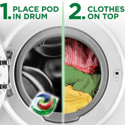 Ariel Platinum Washing Pods 100 Washes 2320G +Extra Stain Removal On top