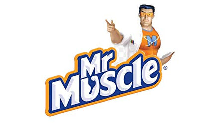Mr Muscle Bathroom Spray Cleaner Advanced Bathroom Cleaner for Soap, Scum & Grime, Limescale Remover, Descaler, Antibacterial, Toilet, Shower, Sink, Bath 750ml Bulk Buy of 6