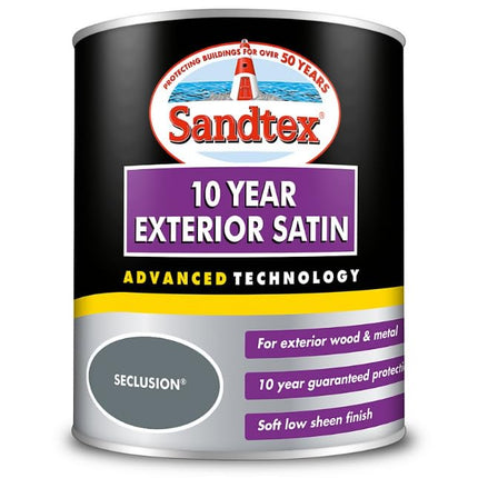 Sandtex Retail 10 Year Exterior Satin Seclusion 0.75 L