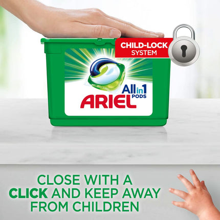 Ariel All-in-1 PODS Washing Liquid Laundry Detergent Tablets/Capsules, 108 Washes (54 x 2), Colour, Brilliant Cleaning In A Cold Wash, Protects Colours