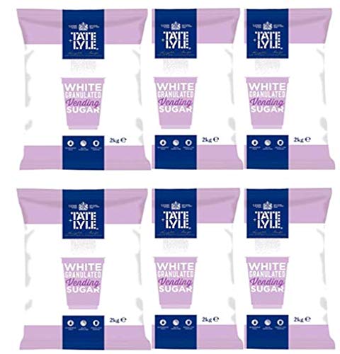 Tate and Lyle White Vending Sugar 2Kg Bags ( 2kg - 12kg) (6)