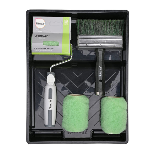 Harris Seriously Good 4in Shed, Fence & Decking Kit